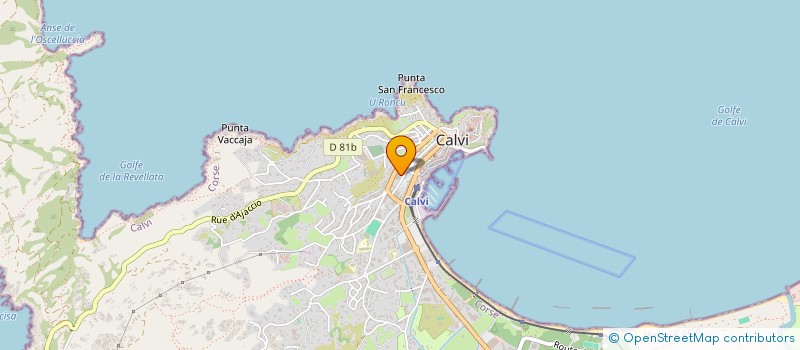 localisation de l'entreprise LAETIROX à CALVI