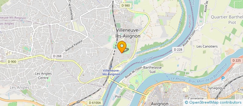 localisation de l'entreprise LAETITIA  VILLENEUVE-LES-AVIGNON