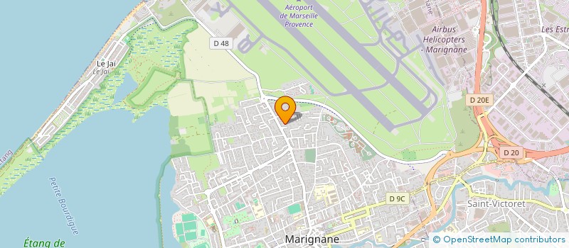 localisation de l'entreprise LAETITIA  SAINT-VICTORET