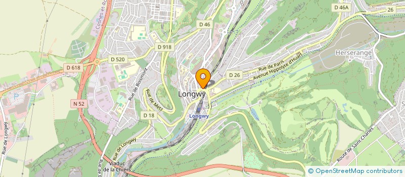 localisation de l'entreprise LAETITIA BASTIEN à LONGWY