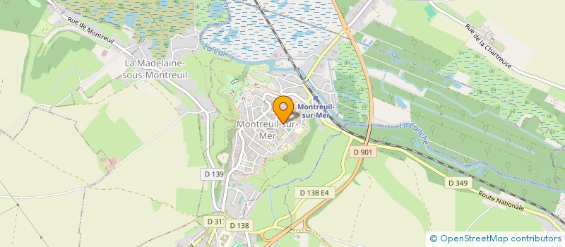 localisation de l'entreprise LAETITIA BAUDHUIN  ECUIRES