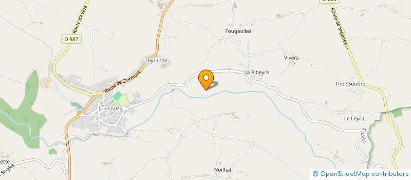 localisation de l'entreprise LAETITIA ET DAVID  LARODDE