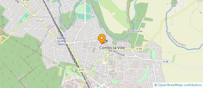 localisation de l'entreprise LAETITIA FLORENTIN COURTAGE à LESIGNY