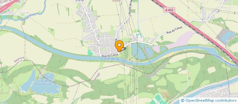 localisation de l'entreprise LAETITIA RODRIGUEZ SASU  THIL