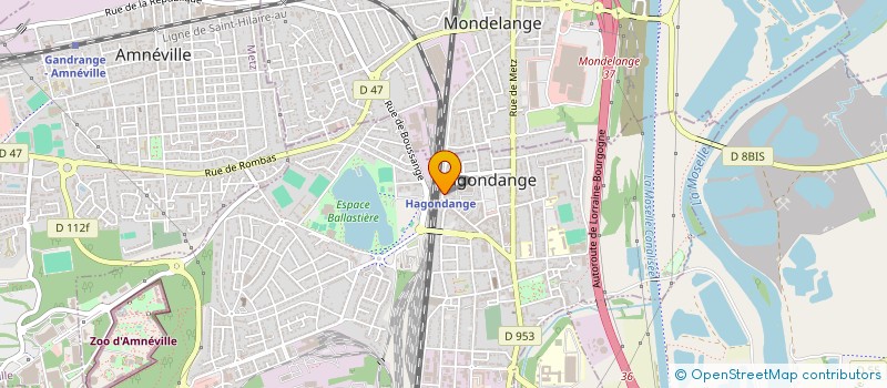 localisation de l'entreprise LAETITIA'S CAKES  HAGONDANGE