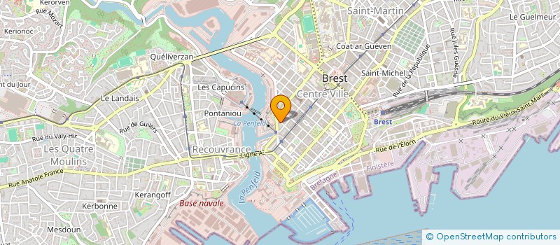 localisation de l'entreprise LAETITLOC à BREST
