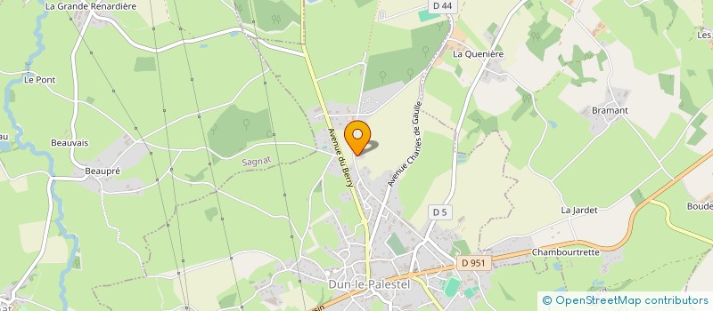 localisation de l'entreprise LAETOPHE  OLLIERES