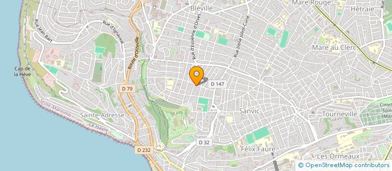 localisation de l'entreprise LAETY ET JM à LE HAVRE