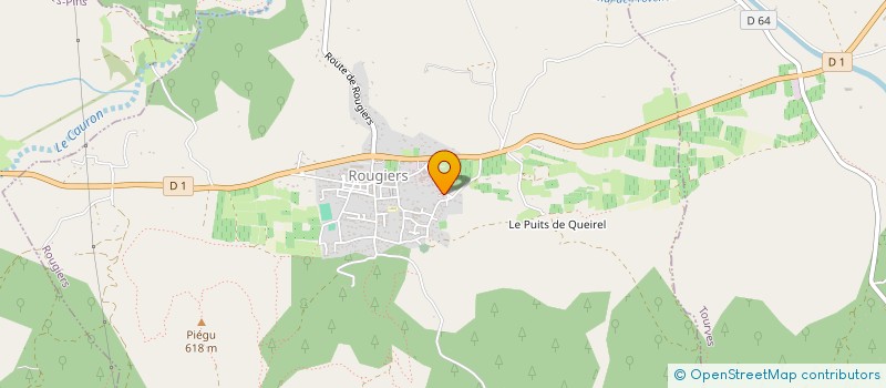 localisation de l'entreprise LAEVAL  ROUGIERS