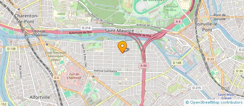 localisation de l'entreprise LAEVNI à MAISONS-ALFORT