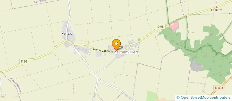 localisation de l'entreprise LAEWEEN  CHEVRAINVILLIERS