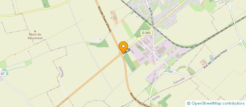 localisation de l'entreprise LAF  BEAUMETZ-LES-LOGES