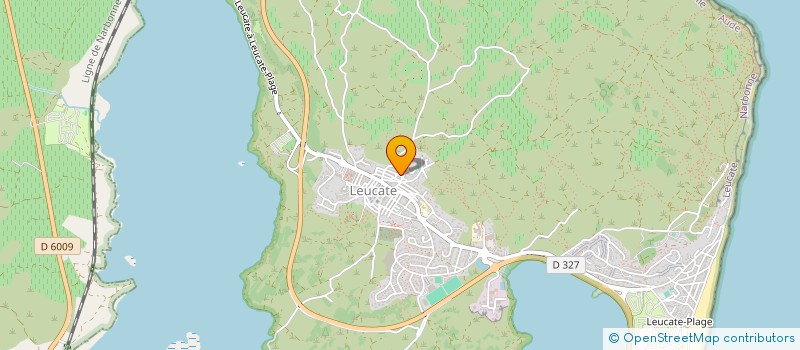localisation de l'entreprise LAF BS  LEUCATE