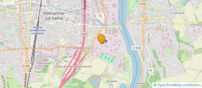 localisation de l'entreprise LAF SOLUTIONS  VILLEFRANCHE-SUR-SAONE