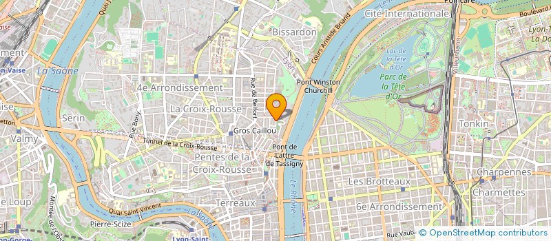 localisation de l'entreprise LAFA  LYON