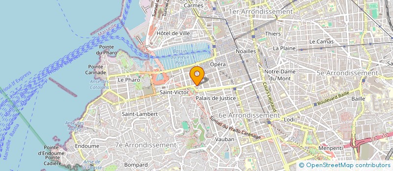 localisation de l'entreprise LAFA à MARSEILLE