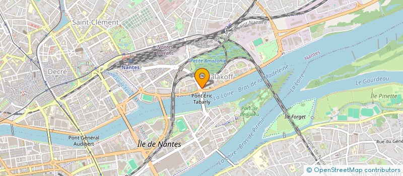 localisation de l'entreprise LAFA à NANTES