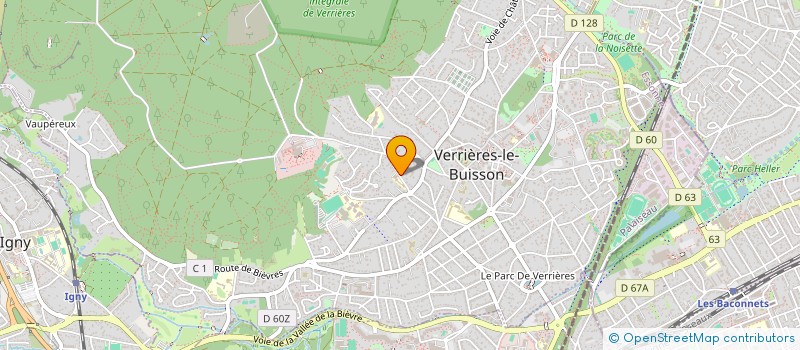 localisation de l'entreprise LAFA  VERRIERES-LE-BUISSON