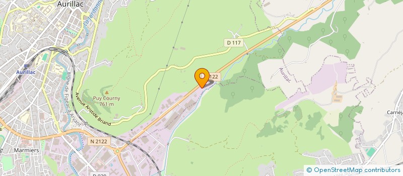 localisation de l'entreprise LAFA COLLECTIVITES à AURILLAC
