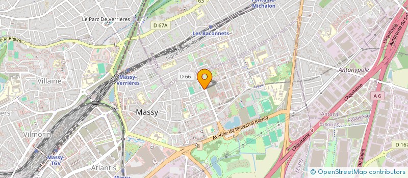 localisation de l'entreprise LAFAB'POP  MASSY