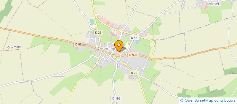 localisation de l'entreprise LAFABELE à OISEMONT
