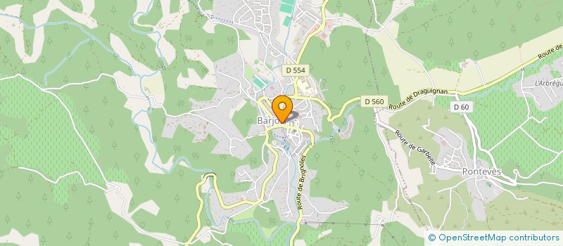 localisation de l'entreprise LAFABRIK à BARJOLS