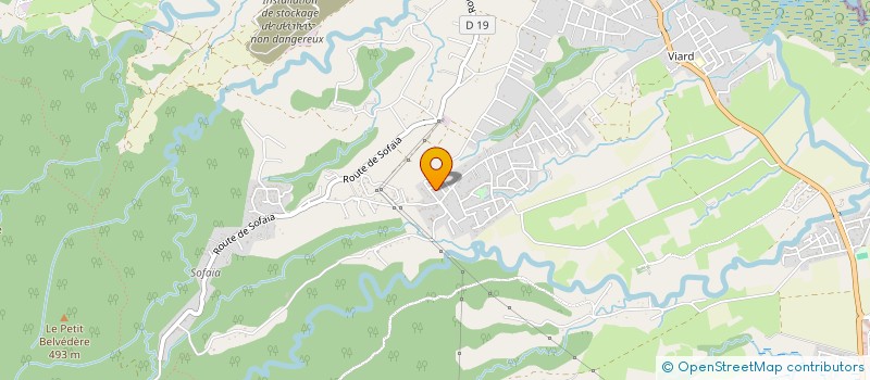 localisation de l'entreprise LAFAGES  IMMO  SAINTE-ROSE