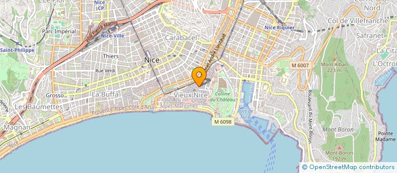 localisation de l'entreprise LAFAIRE CHRISTINE ET DOMENECH PATRICK à NICE