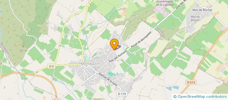 localisation de l'entreprise LAFALIAN RECORDS  MONTBAZIN