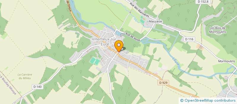 localisation de l'entreprise LAFAMI à VILLEMEUX-SUR-EURE