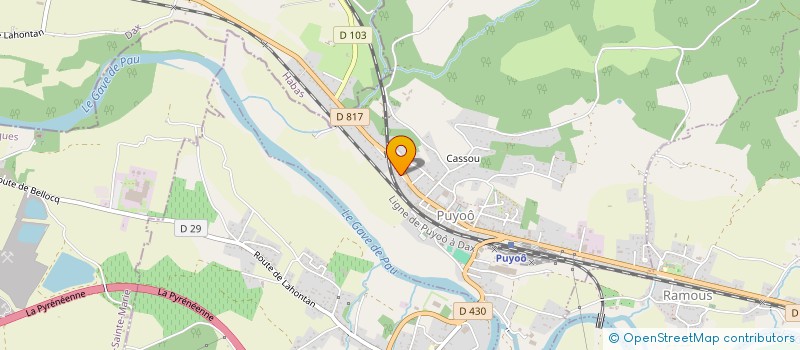 localisation de l'entreprise LAFAMILY  SALIES-DE-BEARN