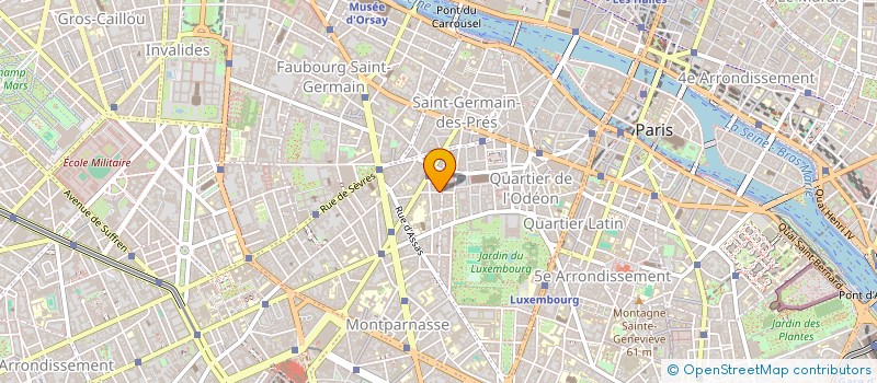 localisation de l'entreprise LAFARGE BUHLER ET ROUGIER à PARIS