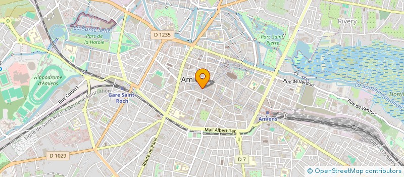 localisation de l'entreprise LAFARGE FILS à AMIENS