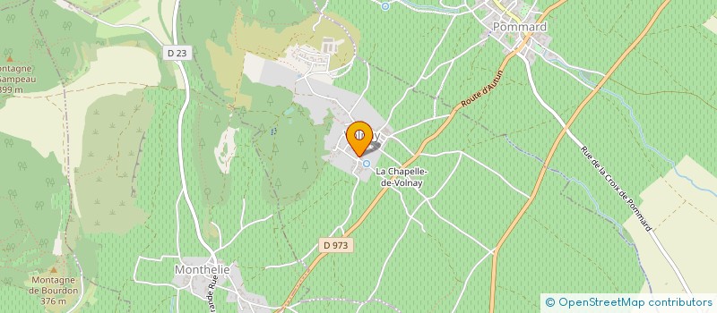 localisation de l'entreprise LAFARGE TERROIRS  VOLNAY