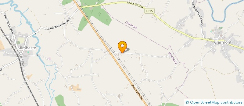 localisation de l'entreprise LAFARGUE BIOENERGIE  MIMBASTE