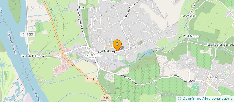 localisation de l'entreprise LAFAROUFOU  LA SAUVE