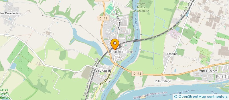 localisation de l'entreprise LAFASIM  BOUCHEMAINE