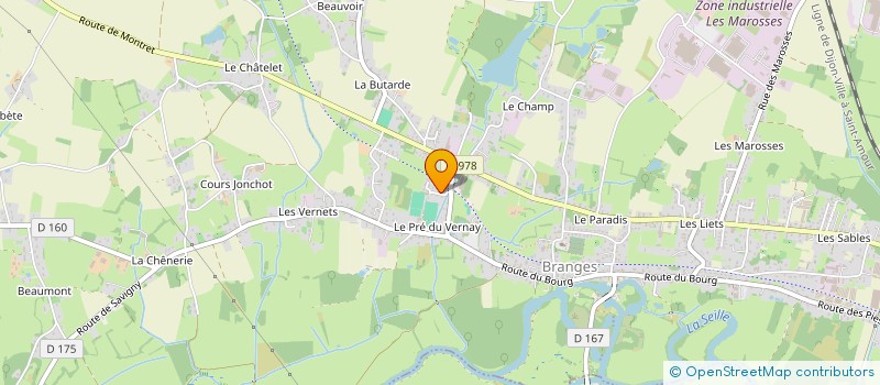 localisation de l'entreprise LAFAY PROLEARNING  BRANGES