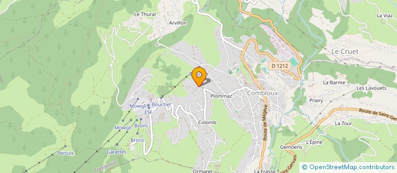 localisation de l'entreprise LAFAYENSKI  COMBLOUX