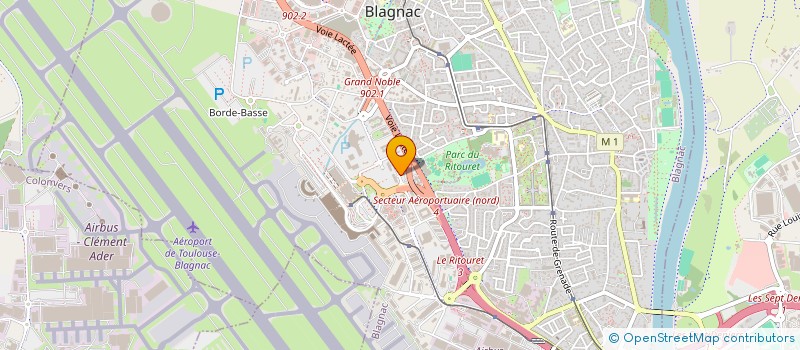 localisation de l'entreprise LAFAYETTE  BLAGNAC