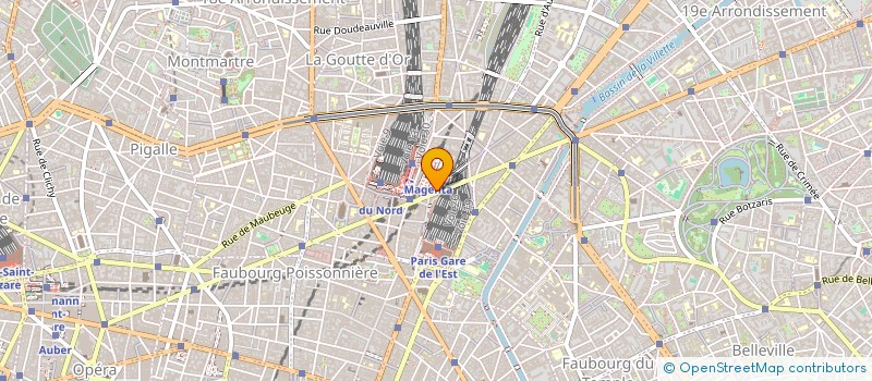 localisation de l'entreprise LAFAYETTE  PARIS