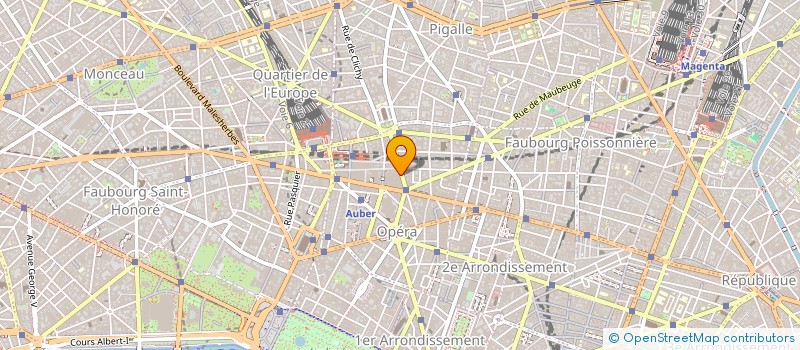 localisation de l'entreprise LAFAYETTE ACADEMIE  PARIS