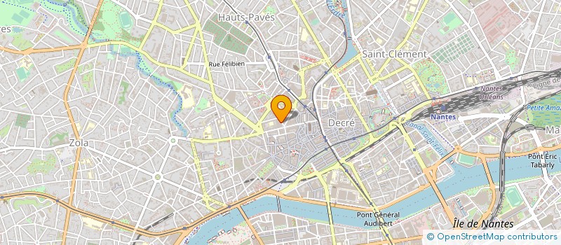 localisation de l'entreprise LAFAYETTE DISTRIBUTION à NANTES