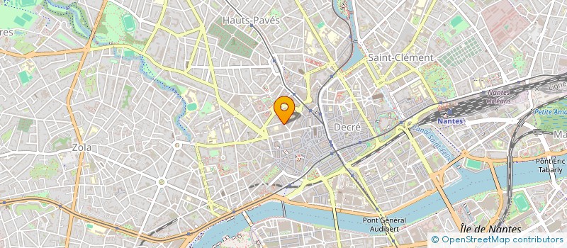 localisation de l'entreprise LAFAYETTE DVP  NANTES