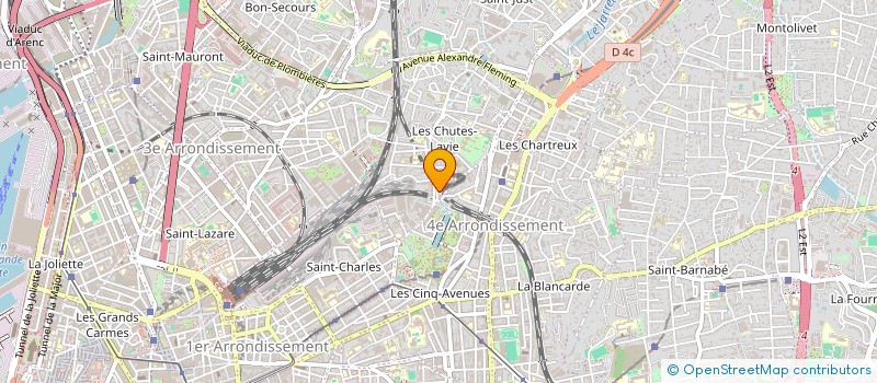 localisation de l'entreprise LAFCOQ à MARSEILLE