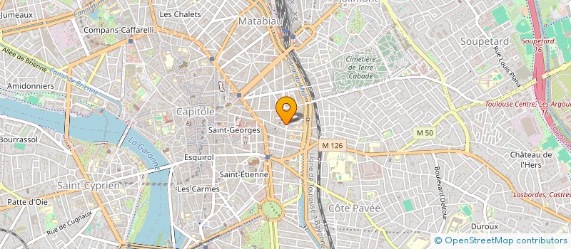 localisation de l'entreprise LAFDER à TOULOUSE