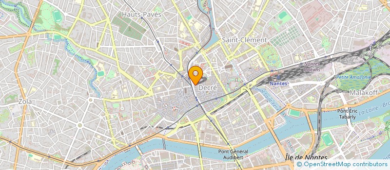 localisation de l'entreprise LAFEEVERTE à NANTES