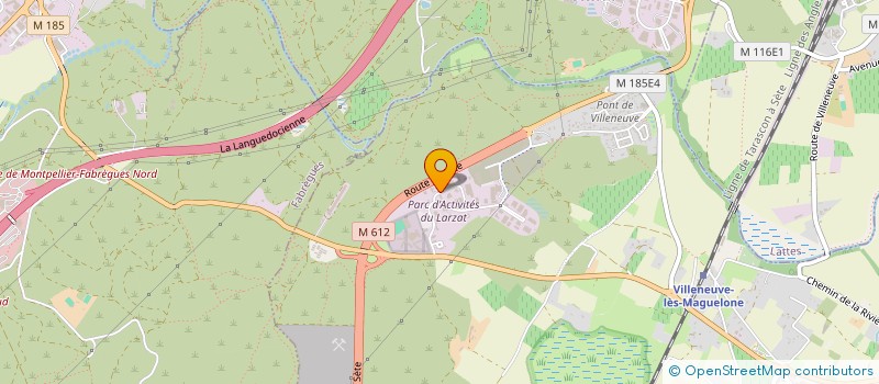 localisation de l'entreprise LAFENDI  VILLENEUVE-LES-MAGUELONE