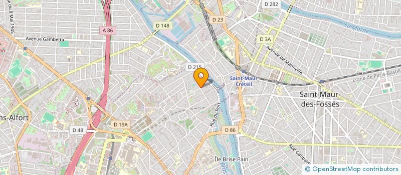 localisation de l'entreprise LAFERRIERE RB à CRETEIL