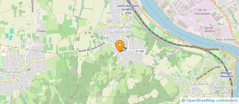 localisation de l'entreprise LAFERTE  SAINT-GERMAIN-AU-MONT-D'OR